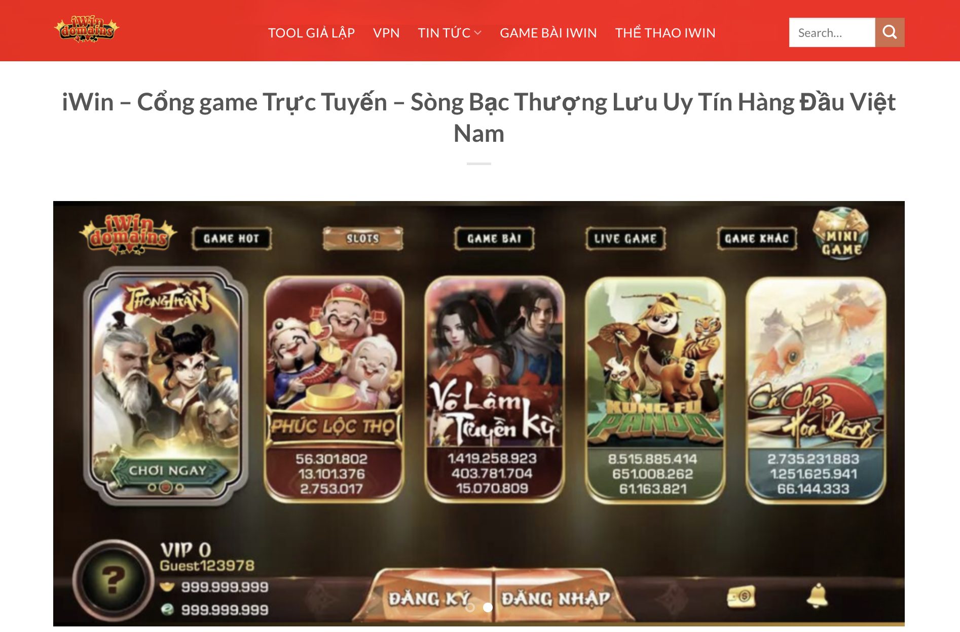 Top game đổi thưởng