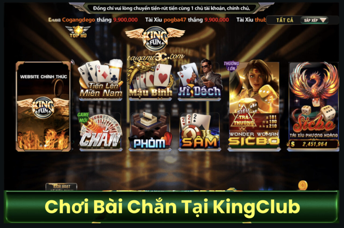 Chơi Bài Chắn Tại KingClub – Trải Nghiệm Hấp Dẫn Cho Bet Thủ