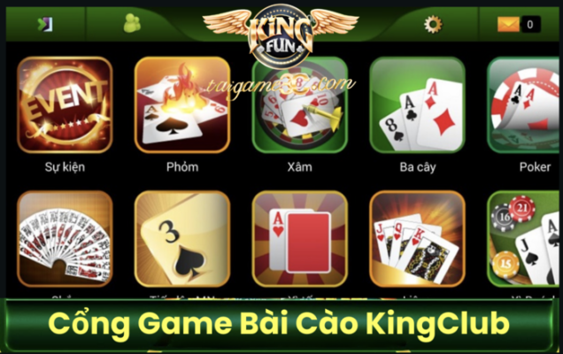 Cổng Game Bài Cào KingClub Hot Nhất Cho Game Thủ