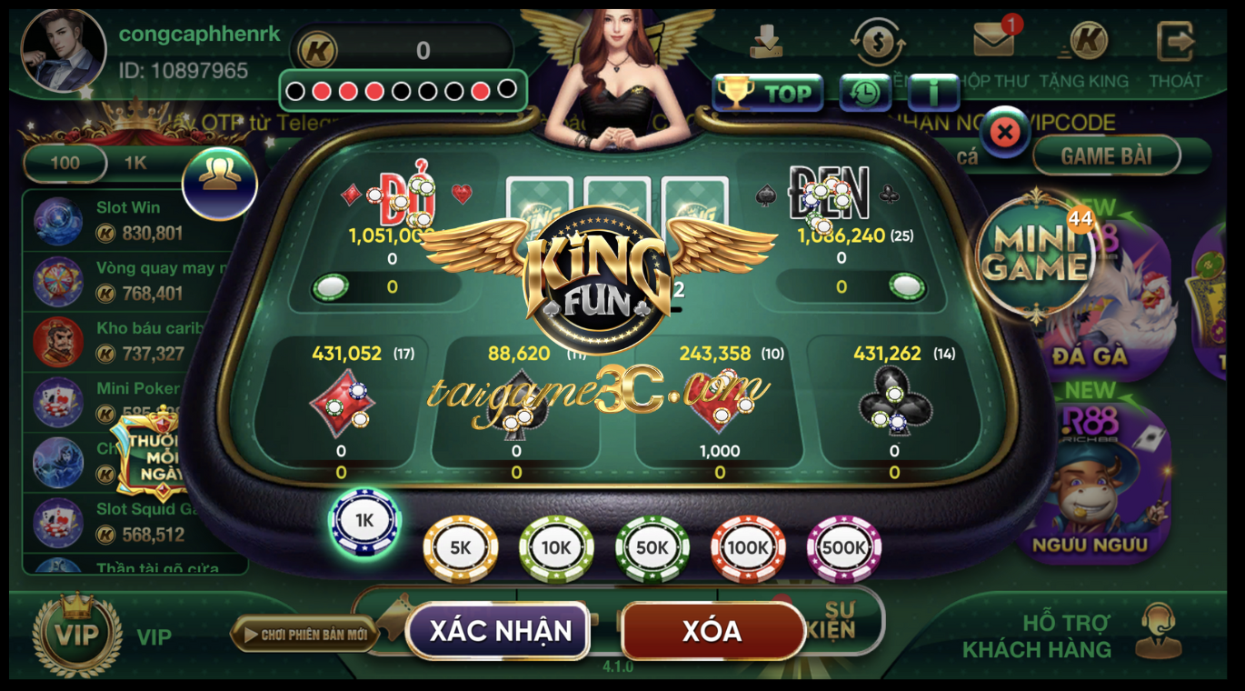 Game bài tại KingClub