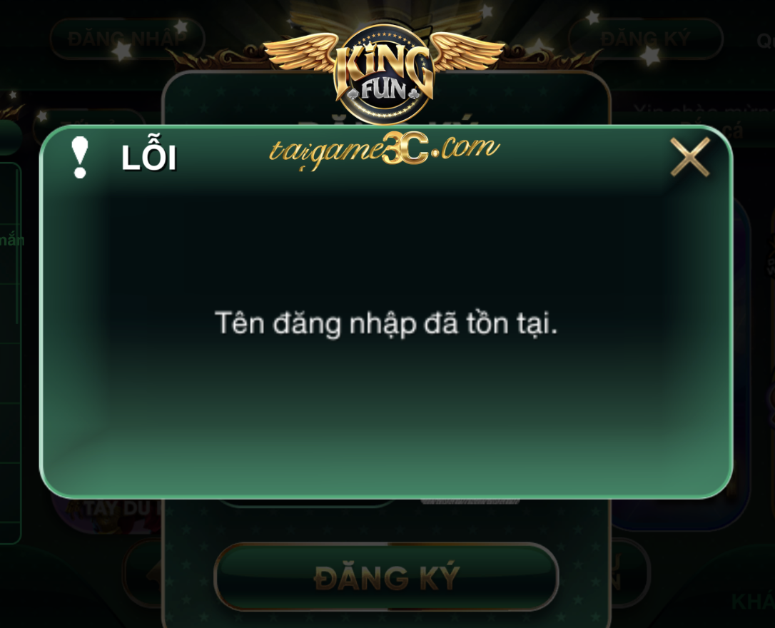 Lưu ý khi đăng ký tài khoản KingClub